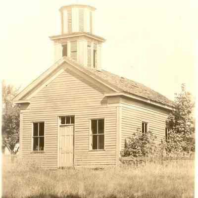 Claquato Church before restoration: Origformat: Print-Photographic