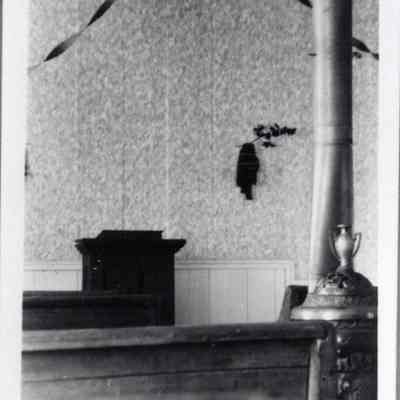 Claquato Church after restoration ca. 1930: Copyright: no; Origformat: Print-Photographic