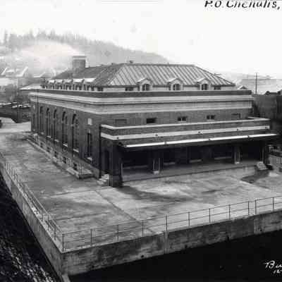 US Post Office, Chehalis, WA rear loading dock: Copyright: yes; Origformat: Artifact