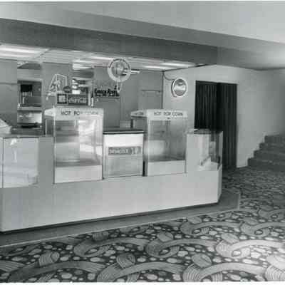 Chehalis Theater Lobby/Chehalis, WA/1954: Copyright: no; Origformat: Print-Photographic