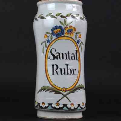 Albarello, “Santal Rubr.”