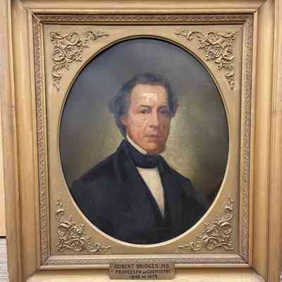 Portrait of Robert Bridges, M.D.