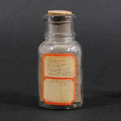 Bottle of Ground-Breaking Dirt