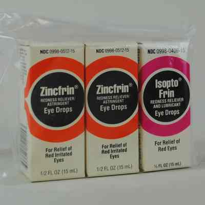 Zincfrin Redness Reliever/Astringent Eye Drops