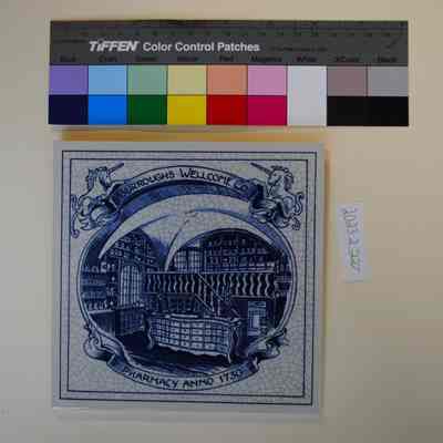 "Pharmacy Anno 1730" Tile