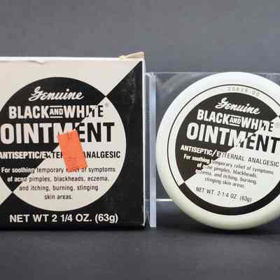 Genuine Black and White Ointment
