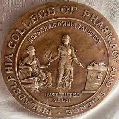 Philadelphia College of Pharmacy And Science Plaque