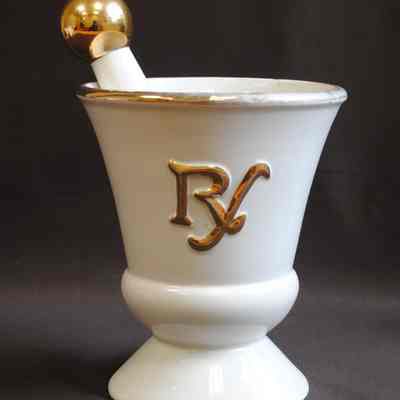 Prescription Bottle Manufacturer's Order Premium Mortar and Pestle