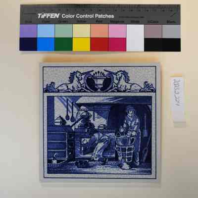"The Pharmacist's Laboratory" Tile