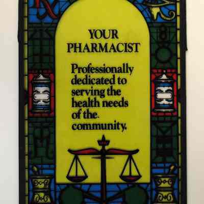 Pharmacy Sign, "Your Pharmacist"