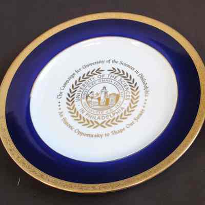 University of the Sciences Commemorative Plate