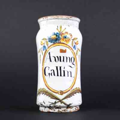 Albarello, "Axung Gallin."
