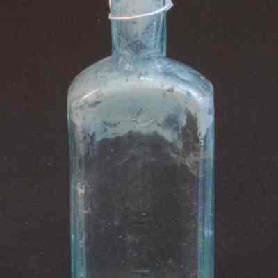 Glass Medicine Bottle