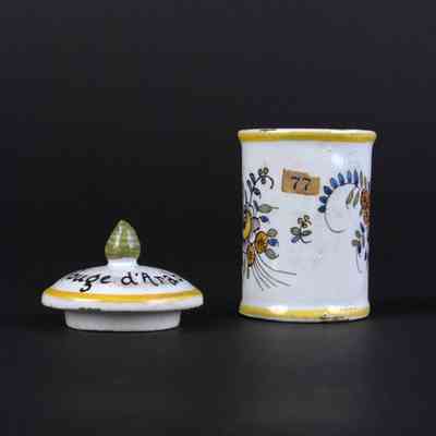 Apothecary Jar, "Rouge d'Arabie"