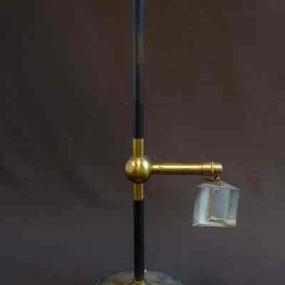 Prism on Brass Stand