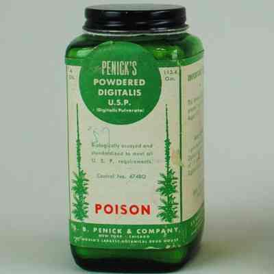 Powdered Digitalis U.S.P (Poison)