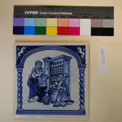"Apothecary Women" Tile