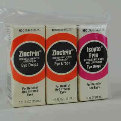 Zincfrin Redness Reliever/Astringent Eye Drops