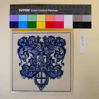 Christianized Apollo Crest Tile
