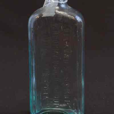 Delavau's Whooping Cough Croup Syrup Bottle