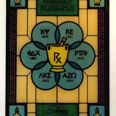 Pharmacy Sign, "Pharmacy Fraternities"