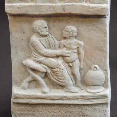 Relief Replica of the Tombstone of Jason the Physician