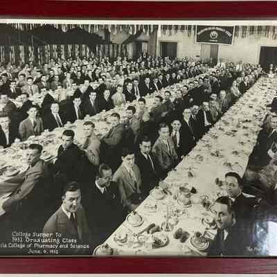 College Supper To 1932 Graduating Class, Phila. College of Pharmacy and Science, June 6, 1932
