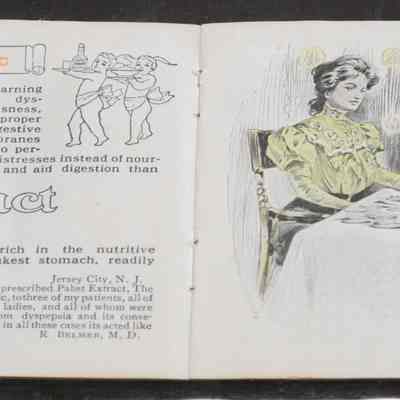 Pabst "Health Darts" Pamphlet