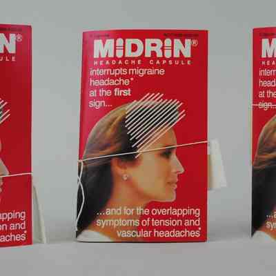 Three Packets of Midrin "Headache Capsule"