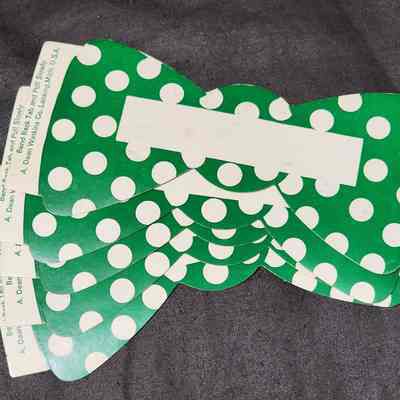 Soapy Bowtie Paper Tags