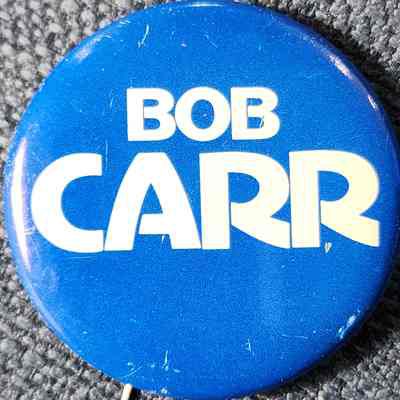 Bob Carr Congressional Button