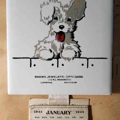 Shaw's Jewelers-Opticians Advertising Calendar Tile