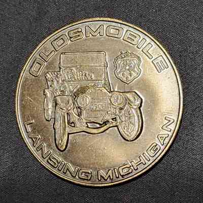 Oldsmobile General Motors 75 Years Medallion