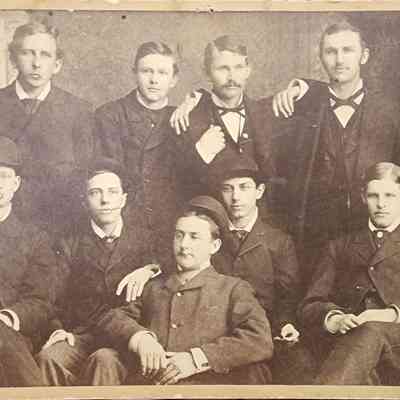 Agriculture Course, 1879, Cabinet Card