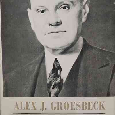 Alex J. Groesbeck: Portrait of a Public Man by Woodford