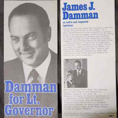 James J. Damman for Lt. Governor Pamphlet
