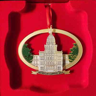 Michigan State Capitol 2006 Ornament