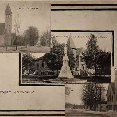 Stockbridge, Michigan, Postcard