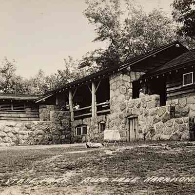 State Park, Budd Lake, Harrison, Mich., RPPC