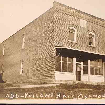 Odd-Fellows Hall, Okemos, RPPC