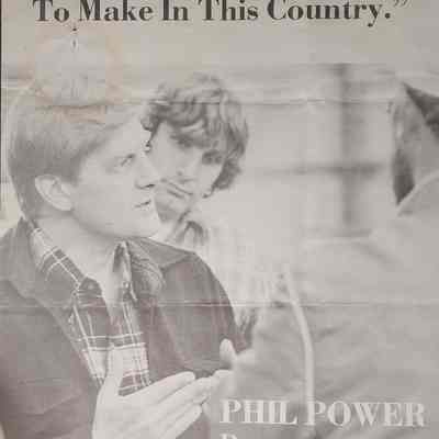 Phil Power U.S. Senate Campaign Flier