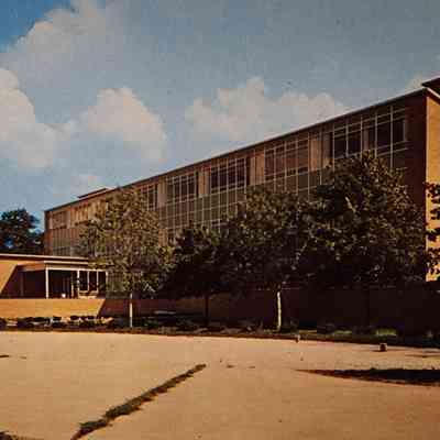 Kresge Art Center, Michigan State University, East Lansing, Michigan, Postcard