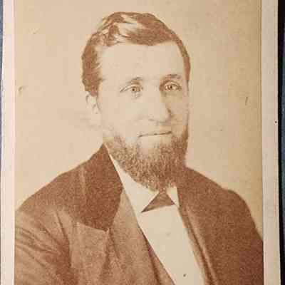 Portrait of a Man CDV by Hall