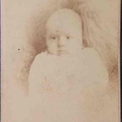 Portrait of a Child CDV by Cassey