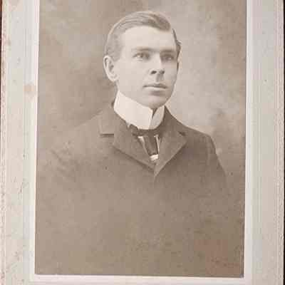 F.W. Robison Card Photo by Hatton