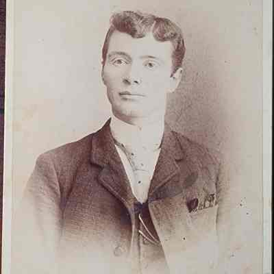 William Grow Cabinet Card by VanSlyke