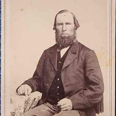 Portrait of a Man CDV by LeClear, New York