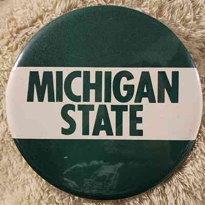 Michigan State Button