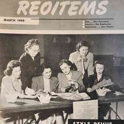 REOITEMS March 1949 Newsletter