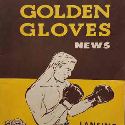 Golden Gloves News Lansing Area 1956 Program